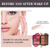 12-Color Concealer & Blush Cream Palette, 2-In-1 Cream Blush Palette, Long-Wearing Full Coverage Makeup Full Coverage Make-up Highlight Blush Palette Face Cosmetics Makeup (12-E) view 2