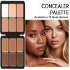 12-Color Concealer & Blush Cream Palette, 2-In-1 Cream Blush Palette, Long-Wearing Full Coverage Makeup Full Coverage Make-up Highlight Blush Palette Face Cosmetics Makeup (12-B) view 4