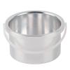 4.13 Inch Wax Pot Liner, Wax Warmer Replacement Tin, Aluminium Wax Warmer Liner for Hair Removal Waxer, Sier view 1