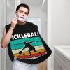 ZKLCRYTR Pickleball Is My Retirement Men's Beard Bib Apron Waterproof Smooth Surface Beard Apron Durable Foldable Beard Hair Men's Gift view 2