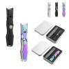 Nail Clippers, Ultra Sharp Stainless Steel Nail Clippers, Portable for Thick Nails view 1
