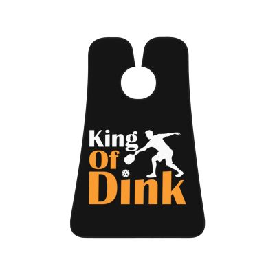 ZKLCRYTR King Of Dink Men's Beard Bib Apron Waterproof Smooth Surface Beard Apron Durable Foldable Beard Hair Men's Gift