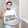 ZKLCRYTR Senior Volleyball Grandpa Men's Beard Bib Apron Waterproof Smooth Surface Beard Apron Durable Foldable Beard Hair Men's Gift view 2