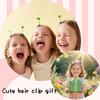 100 Pcs Bean Sprout Hair Clips Mixed Style Plant Hairpins Sprout Clips Flower Butterfly Grass mushroom Hairpins Hair Accessories Headwear for Women Kids Girls Lady Home School Party view 4