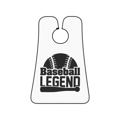 ZKLCRYTR Baseball Legend Men's Beard Bib Apron Waterproof Smooth Surface Beard Apron Durable Foldable Beard Hair Men's Gift