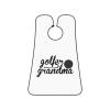 ZKLCRYTR Golfer Grandma Men's Beard Bib Apron Waterproof Smooth Surface Beard Apron Durable Foldable Beard Hair Men's Gift view 1