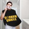 ZKLCRYTR Soccer Uncle Men's Beard Bib Apron Waterproof Smooth Surface Beard Apron Durable Foldable Beard Hair Men's Gift view 2