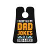 ZKLCRYTR I Keep All My Dad Jokes In A Dad A Base Men's Beard Bib Apron Waterproof Smooth Surface Beard Apron Durable Foldable Beard Hair Men's Gift view 1