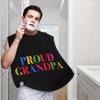 ZKLCRYTR Proud Grandpa Men's Beard Bib Apron Waterproof Smooth Surface Beard Apron Durable Foldable Beard Hair Men's Gift view 2