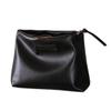 BIVIZKU Makeup Bag Large Capacity Makeup Pouch Travel Cosmetic Bag for Women Cosmetics Skincare Care Organizer with Compartments (Black) view 1