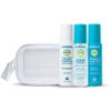 ALOESUN Organic Tanning Travel Size Bundle - Including Organic Coconut Tanning Oil, Ocean Spray, Organic AFTERSUN Spray, and Beach Bag view 1