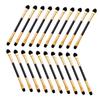 Didiseaon 20pcs Double-ended Eye Shadow Makeup Brushes for Precise Application Versatile Brushes for Eyeshadow Eyeliner and Blending for Personal Professional Use view 1