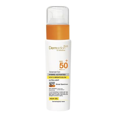 NinthAvenue Basics Advance Sun Hybrid Hiya C Plus Aqua Gel SPF50+ PA++++, 1.41 Fl Oz (Pack of 1)