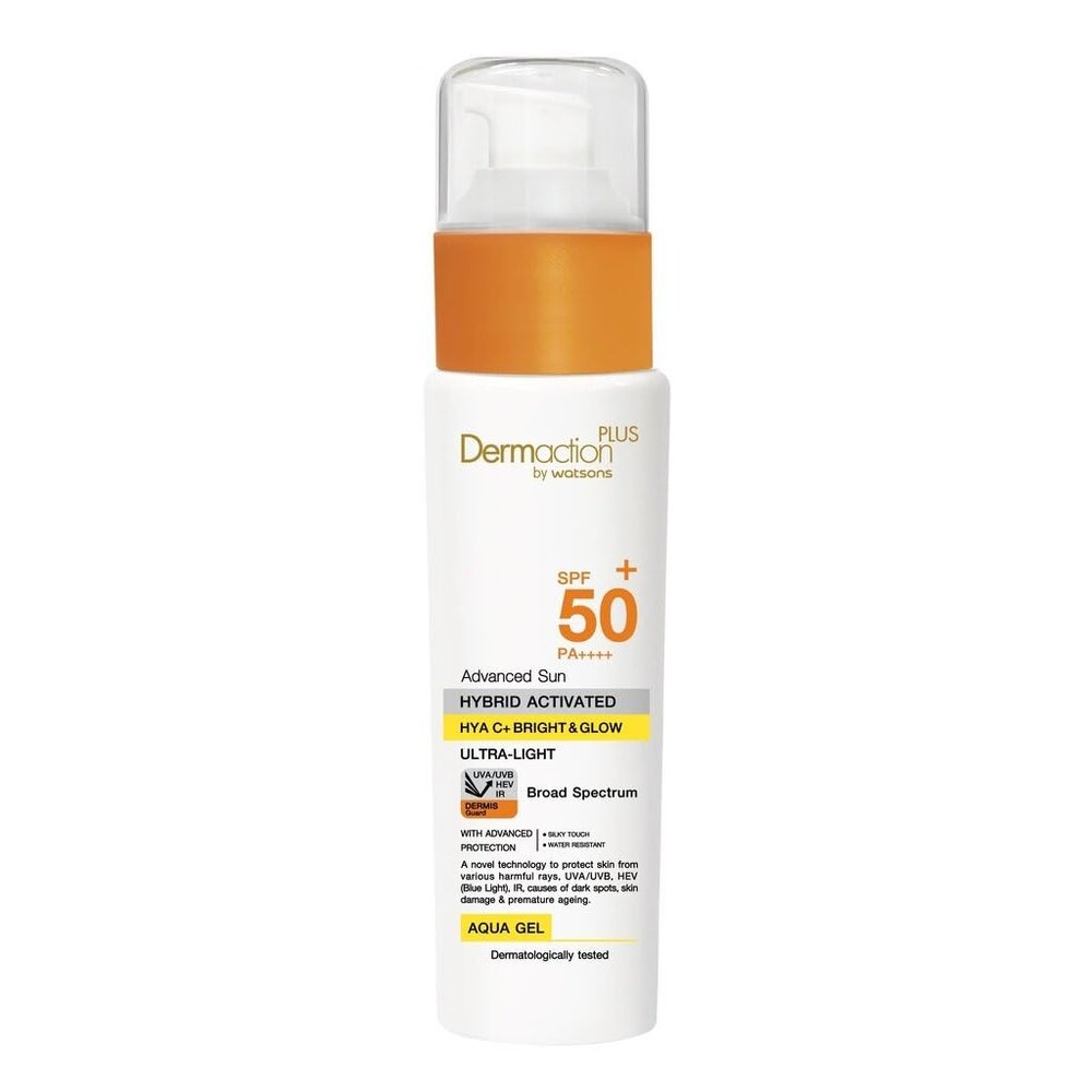 NinthAvenue Basics Advance Sun Hybrid Hiya C Plus Aqua Gel SPF50+ PA++++, 1.41 Fl Oz (Pack of 1)