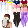 14 Pcs Hair Bows for Women, Bow Hair Clips with Long Tail, Coquette Bows Hair Ribbons, Big Hair Bow Cute Hair Accessories(Girly) view 1