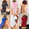 14 Pcs Hair Bows for Women, Bow Hair Clips with Long Tail, Coquette Bows Hair Ribbons, Big Hair Bow Cute Hair Accessories(Girly) view 4