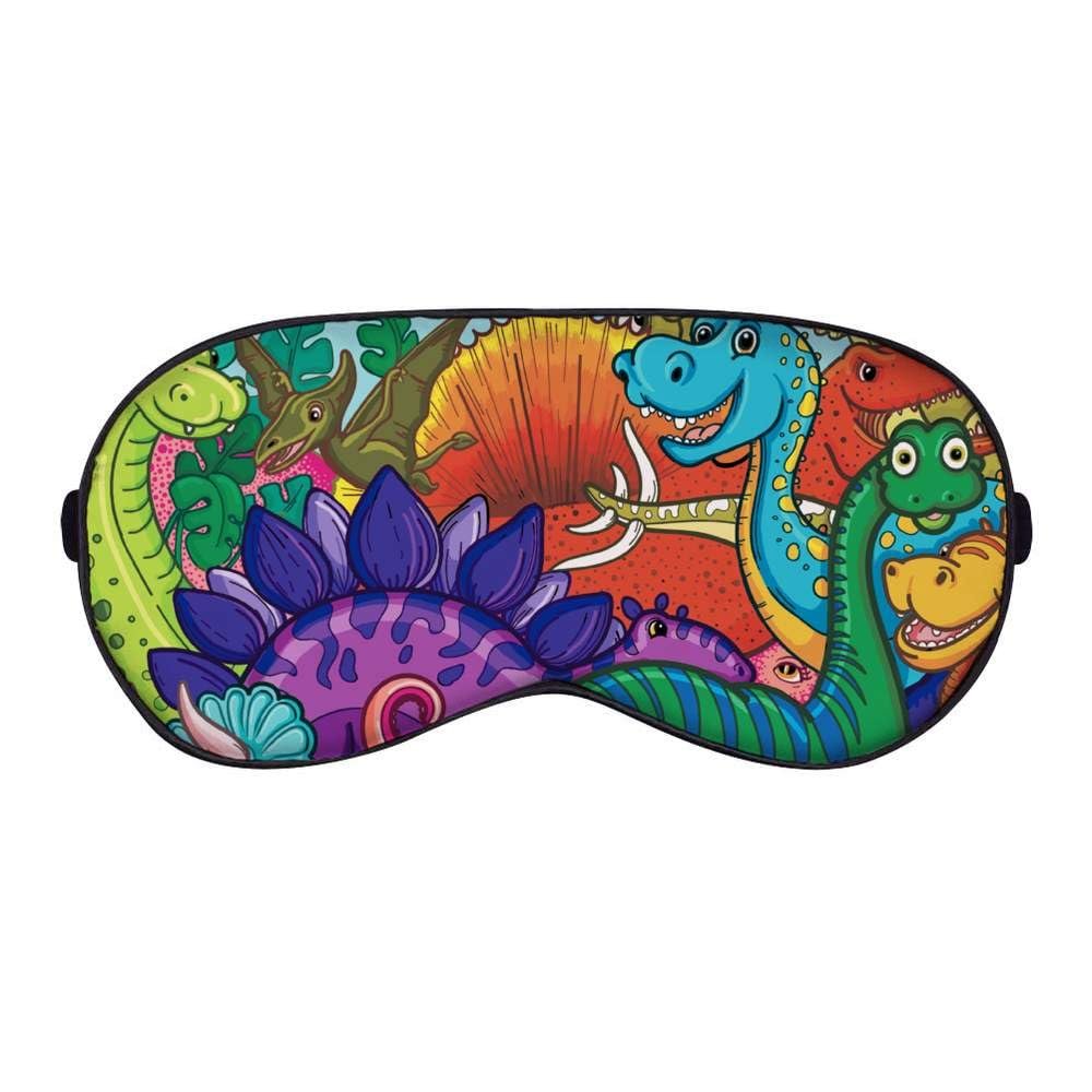 Azeeda 'Dinosaur Jungle' Sleep/Travel Eye Mask (EY00000001)