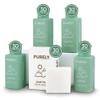 150Piece Bulk Travel Toiletries Set | Hotel & Airbnb Essentials | 1.3oz Bottles (30 Shampoo, 30 Conditioner, 30 Body Wash, 30 Lotion, 30 Bar Soap) | Guest Bathroom Supplies + Homeless Outreach view 1