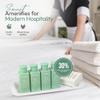 150Piece Bulk Travel Toiletries Set | Hotel & Airbnb Essentials | 1.3oz Bottles (30 Shampoo, 30 Conditioner, 30 Body Wash, 30 Lotion, 30 Bar Soap) | Guest Bathroom Supplies + Homeless Outreach view 3