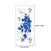 15 Sheets Flower Temporary Tattoos for Adults Women Long Lasting Waterproof Fake Tattoos Realistic Floral Tattoos Temporary Arm Tattoo Stickers Large Flower Tattoos Temporary Shoulder Tattoo Stickers view 3
