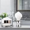Grandslam Shaving Brush and Bowl Kit for Men, 3 in 1 Shaving Brush Set, Stainless Steel Shaving Bowl and Stand, Shaving Brush, Shaving Kit for Men, Silver view 3