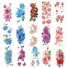 15 Sheets Flower Temporary Tattoos for Adults Women Long Lasting Waterproof Fake Tattoos Realistic Floral Tattoos Temporary Arm Tattoo Stickers Large Flower Tattoos Temporary Shoulder Tattoo Stickers view 1