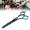 5.5 Inch Professional Hair Cutting Scissors Stainless Steel Haircut Scissors for Men Barber Salon (Thinning Scissor) view 4