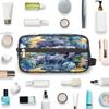 Vatrepeo Toiletry Bag for Men Watercolor Elephant Trees Travel Toiletry Organizer Hanging Dopp Kit Shaving Bag with Large Capacity for Toiletries view 4