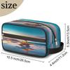 Vatrepeo Toiletry Bag for Men Wave Starish Travel Toiletry Organizer Hanging Dopp Kit Shaving Bag with Large Capacity for Toiletries view 2