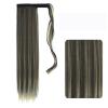 Ponytail Hair Extension 22-32 Inch Synthetic Hair Extensions Pony Tail Fiber Heat-Resistant Curly Hair with Ponytail Fake Hair Chip-in Hair Ponytail Hairpiece (Color : F8-613, Size : 22inches) view 1
