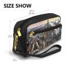FRESQA New York City Print Portable Mini Makeup Bag,Versatile And Compact,Perfect For Your Essentials view 3