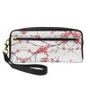 FRESQA Delicate Cherry Blossoms Print Portable Mini Makeup Bag,Versatile And Compact,Perfect For Your Essentials view 1