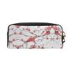 FRESQA Delicate Cherry Blossoms Print Portable Mini Makeup Bag,Versatile And Compact,Perfect For Your Essentials view 2