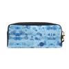 FRESQA Blue Polka Dot Print Print Portable Mini Makeup Bag,Versatile And Compact,Perfect For Your Essentials view 2