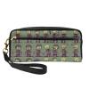 FRESQA Many Zombie Print Portable Mini Makeup Bag,Versatile And Compact,Perfect For Your Essentials view 1