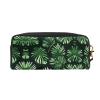 FRESQA Green Leaves Of Palm Tree Tropical Plant Print Portable Mini Makeup Bag,Versatile And Compact,Perfect For Your Essentials view 2