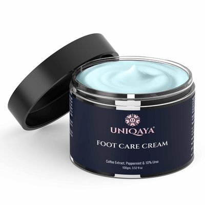 NinthAvenue Basics Uni'qaya Foot Care Cream Repairs Cracked Heel | Crack Heel Repair Cream For Women & Men, Moisturizes Dry Feet, Combats Feet Odour & Infections