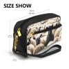 FRESQA Sheep And Lambs Print Portable Mini Makeup Bag,Versatile And Compact,Perfect For Your Essentials view 3