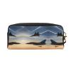 FRESQA Aircraft Fighter Jets Print Portable Mini Makeup Bag,Versatile And Compact,Perfect For Your Essentials view 2