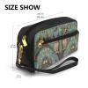 FRESQA Owl Tree Branches Print Portable Mini Makeup Bag,Versatile And Compact,Perfect For Your Essentials view 3