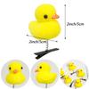 10 Pcs Duck Hair Clips, Yellow Duck Hair Clips for Adults and Children Kawaii Cartoon Duck Hair Accessories for School Home Party Props view 2