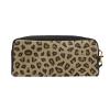 FRESQA Yellow Leopard Print Print Portable Mini Makeup Bag,Versatile And Compact,Perfect For Your Essentials view 2
