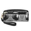 FRESQA Cute Sheep Lamb Print Portable Mini Makeup Bag,Versatile And Compact,Perfect For Your Essentials view 1