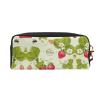 FRESQA Lovely Strawberry Print Portable Mini Makeup Bag,Versatile And Compact,Perfect For Your Essentials view 2