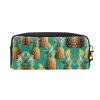 FRESQA Psych Pineapple Quotes Print Portable Mini Makeup Bag,Versatile And Compact,Perfect For Your Essentials view 2