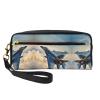 FRESQA Aircraft Fighter Jets Print Portable Mini Makeup Bag,Versatile And Compact,Perfect For Your Essentials view 1