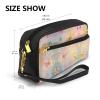 FRESQA Butterfly Print Portable Mini Makeup Bag,Versatile And Compact,Perfect For Your Essentials view 3