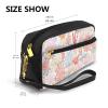 FRESQA Coral Reef Print Portable Mini Makeup Bag,Versatile And Compact,Perfect For Your Essentials view 3