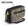 FRESQA Cold Tree Camouflage Print Portable Mini Makeup Bag,Versatile And Compact,Perfect For Your Essentials view 3