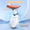 Face and Neck Beauty Device, Micro Glow Facial Machine,7 Color Led Face Neck Massager,Micro Glow Face Sculptor (White) view 2
